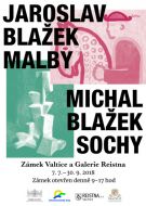 Výstava:Jaroslav Blažek - malby, Michal Blažek - sochy
