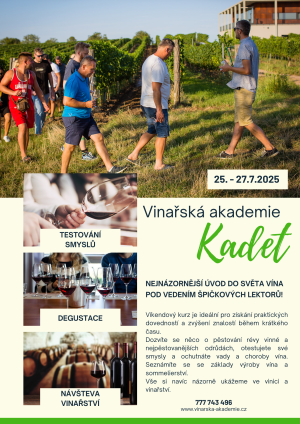 Vinařská akademie – Kadet  1