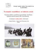 MUDr. Pavel Šácha: Po stopách novokřtěnců ve Valticích a okolí 1